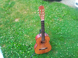 Gremlin Nylon String Guitar with Silvertone Guitar Stand Used for Sale