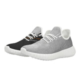 SportsGearOutdoors Logo Mesh Knit Sneakers - White Soles