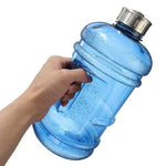Portable 2.2 L Plastic Water Bottle and Drink Container for Sport, Workout, Gym, Bike