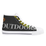 SportsGearOutdoors White Sole High-Top Canvas Shoes