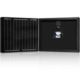 ACOPOWER 50 Watts All Black Mono Solar Panel, 12V