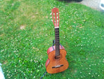 Gremlin Nylon String Guitar with Silvertone Guitar Stand Used for Sale