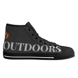 SportsGearOutdoors High-Top Canvas Shoes with Black Soles